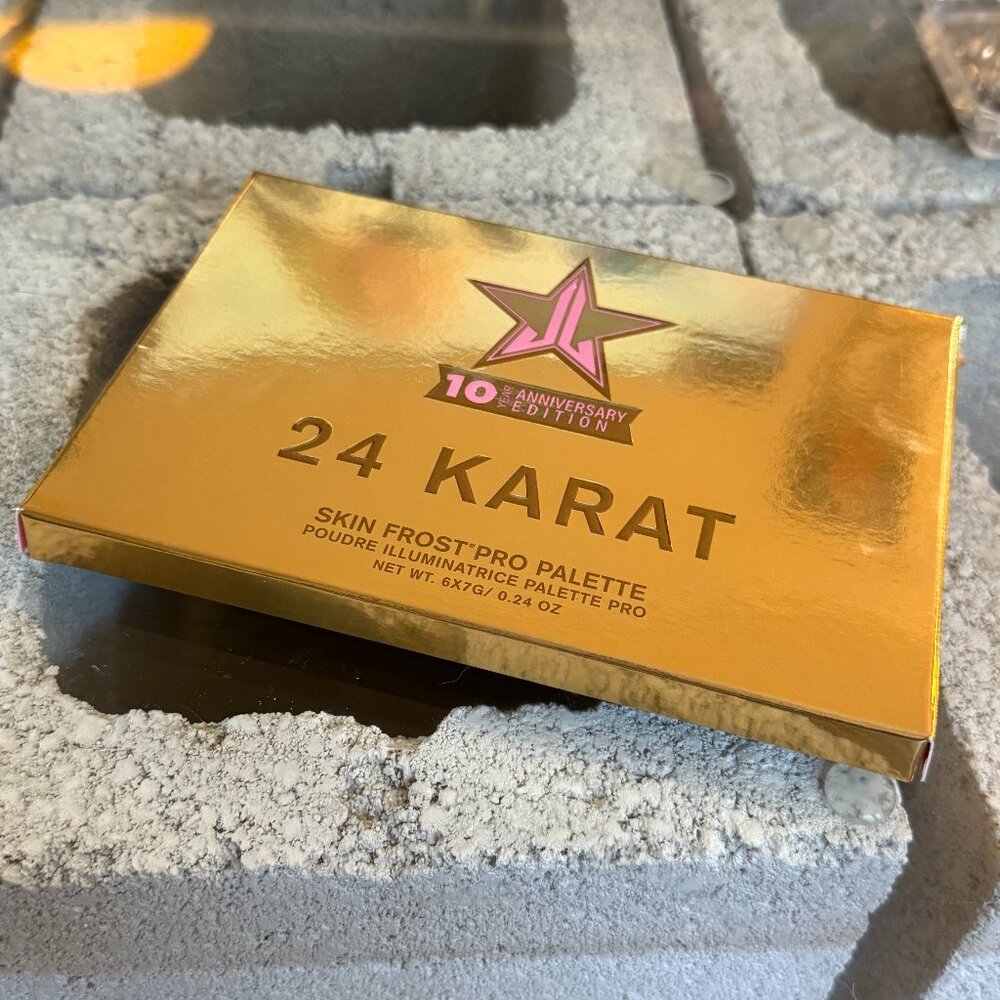 Jeffree Star 10 Year Anniversary 24 Karat SKIN FROST°PRO PALETTE